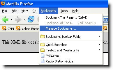 Manage Bookmarks